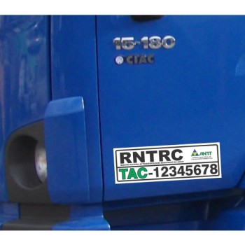 RNTRC - Registro nacional de transportadores rodoviários de cargas - ETC - 11385334